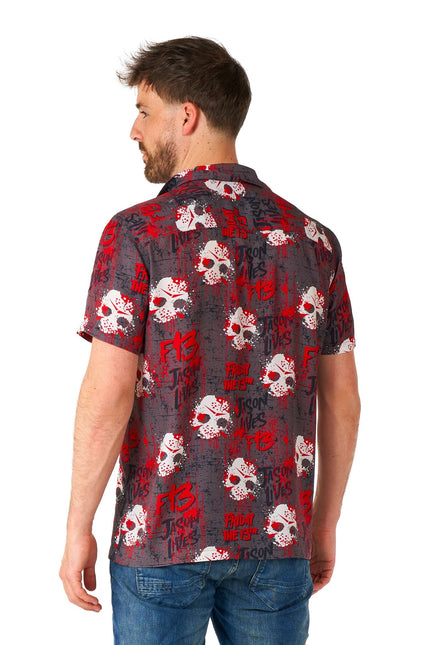 Freitag der 13. Shirt Kurzarm Männer <tc>OppoSuits</tc>