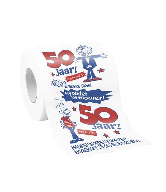 Toilettenpapier 50 Jahre Mann
