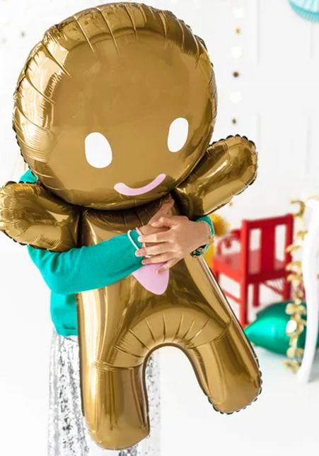 Helium Ballon Lebkuchen Leer 97cm