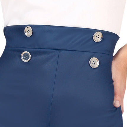Kostüm Blau Weiß Damen Matrose