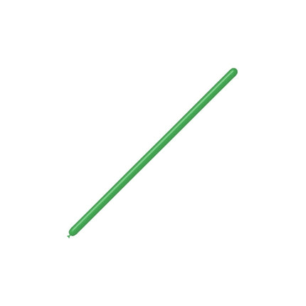 Grüne Modellierballons 2,5cm 150cm 100Stk