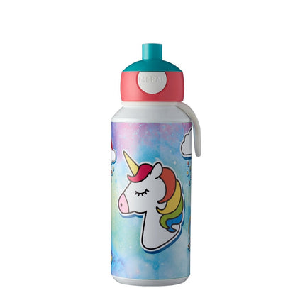 Trinkflasche Pop-Up Campus 400ml Einhorn