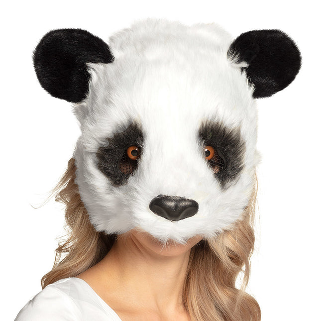Halbmaske Panda