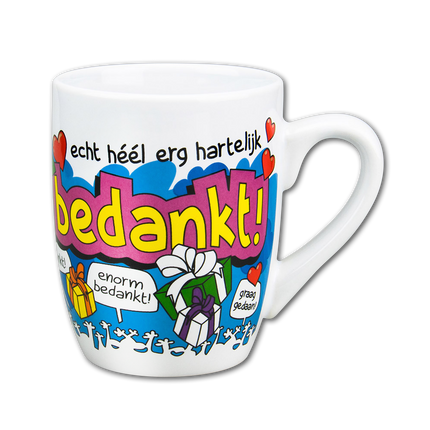 Becher Danke 12cm