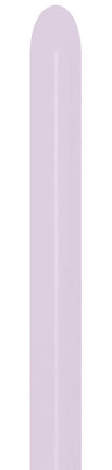 Modellierballons Nozzle Up Pastell Matt Flieder 5cm 152cm 50Stk.
