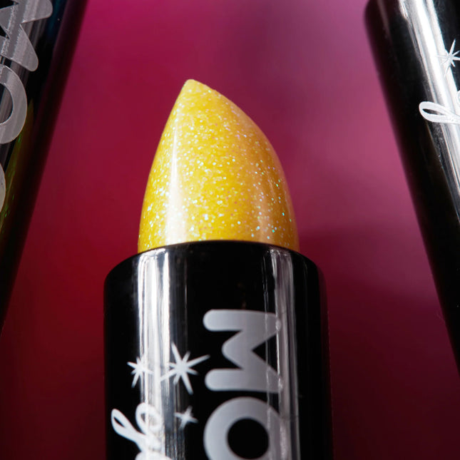 Moon Glitter Schillernder Glitzer-Lippenstift Gelb 4.2g