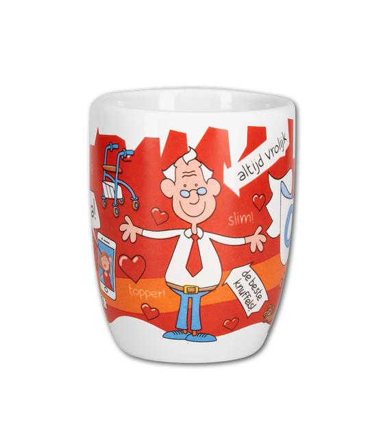 Rote Tasse Opa