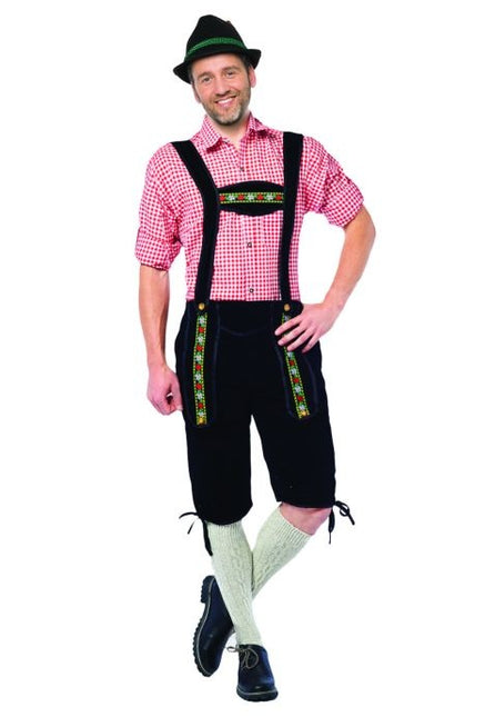 Lederhosen Lang Schwarz