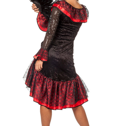 Flamenco Spanisches Kleid Deluxe