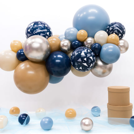 Ballons DIY Ballon Kit Bio Kommunion Blau
