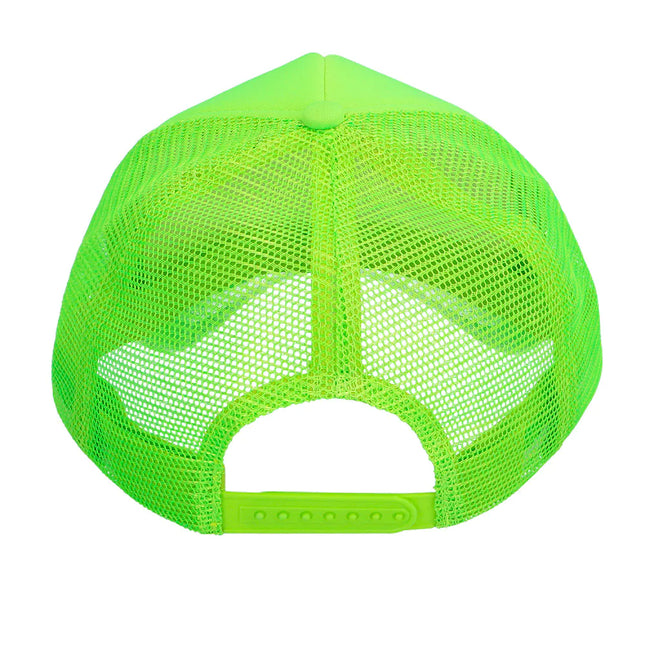 Neongrüne Kappe Einstellbar