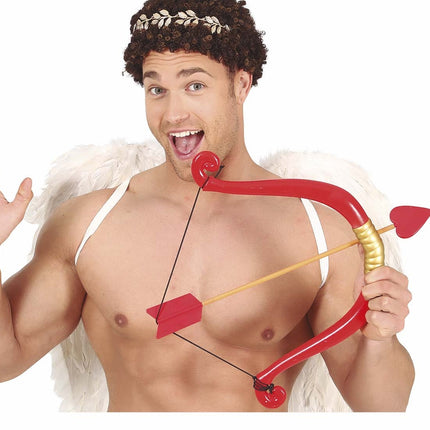 Falscher Bogen und Pfeil Amor 58cm