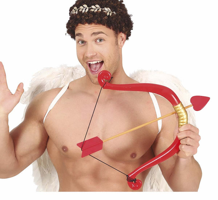 Falscher Bogen und Pfeil Amor 58cm
