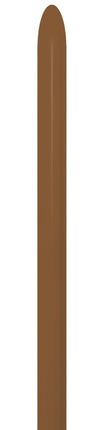 Modellierballons Kaffee 2,5cm 152cm 50Stk.