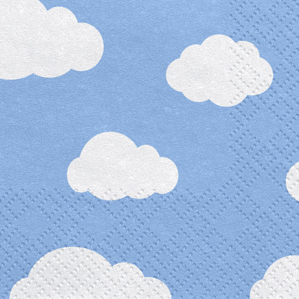 Servietten Wolken 33cm 20Stück
