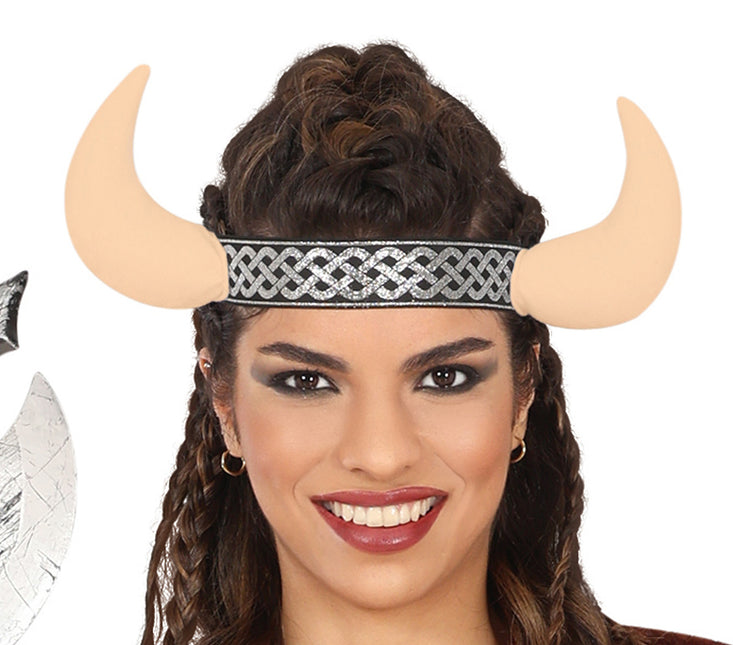 Kostüm Braun Damen Wikinger