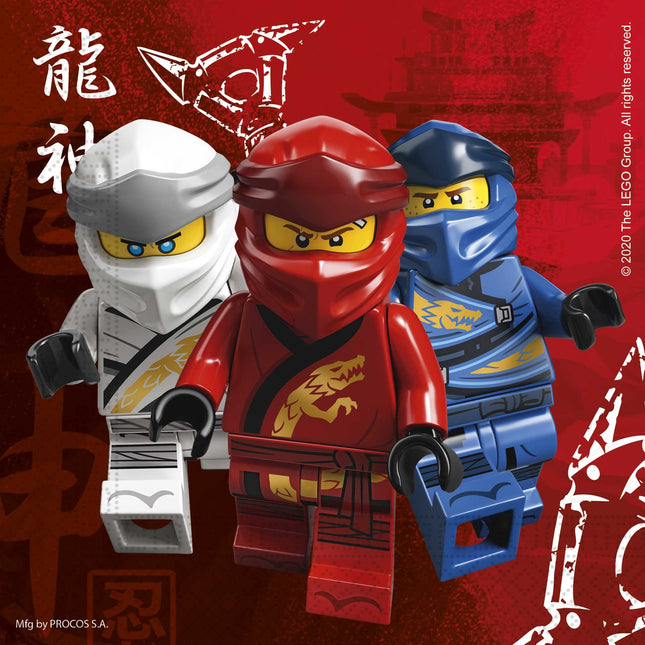 Lego Ninjago Servietten 33cm 20Stück