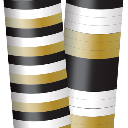 Schwarzgold Serpentine 4m 2Stück