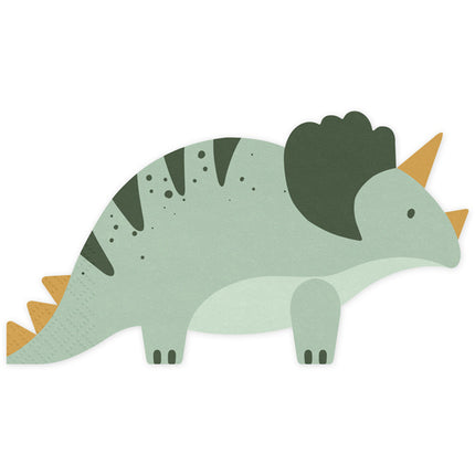 Dinosaurier-Servietten 18cm 12 Stk.