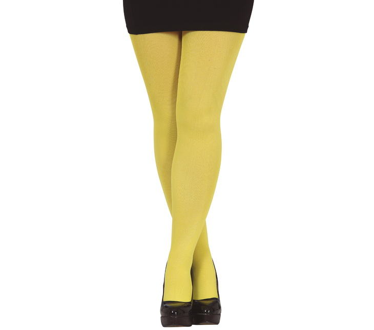 Strumpfhose Gelb