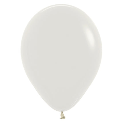 Ballons Pastell Dämmerung Creme 23cm 50Stk
