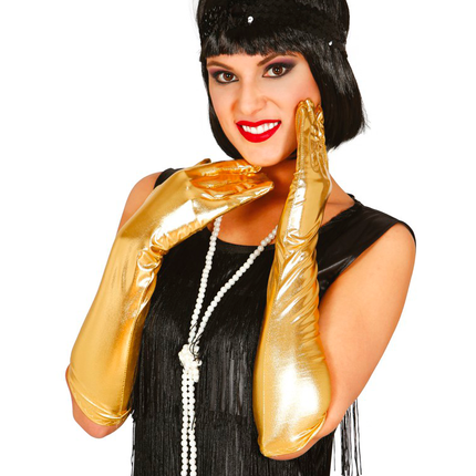 Goldene Handschuhe 44cm