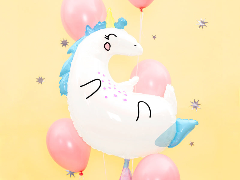 Helium Ballon Einhorn Leer 75cm
