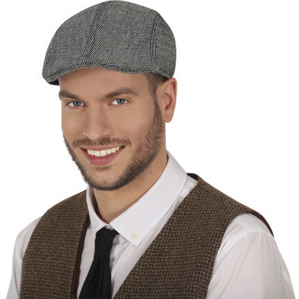Baskenmütze Grau