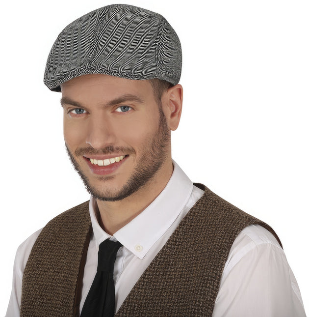 Baskenmütze Grau