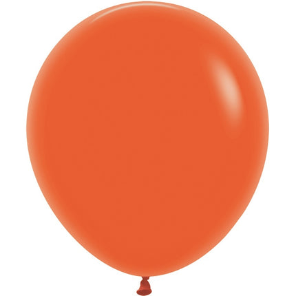 Ballons Orange 45cm 25Stk