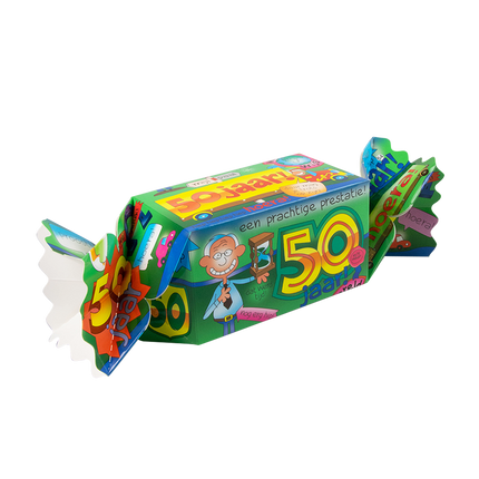 Geschenkbox 50 Jahre Mann 26cm