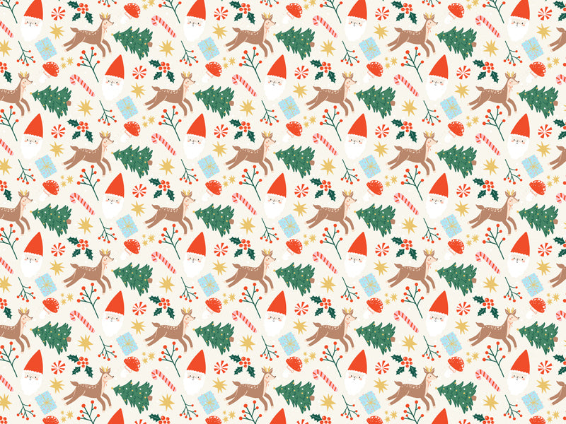 Weihnachtsgeschenkpapier 2m