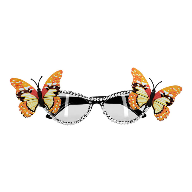 Brille Schmetterling