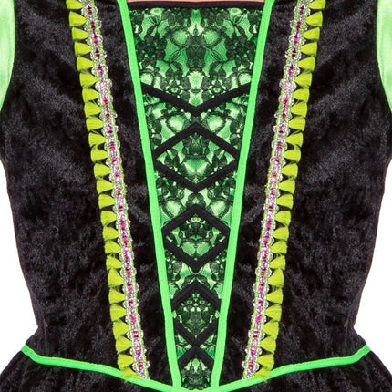 Hexenkleid Grünes Mädchen