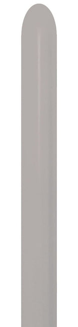 Modellierballons Grau 5cm 152cm 50Stück