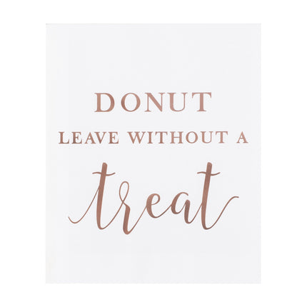 Benefit Taschen Donut Blatt Papier 17cm 20Stk