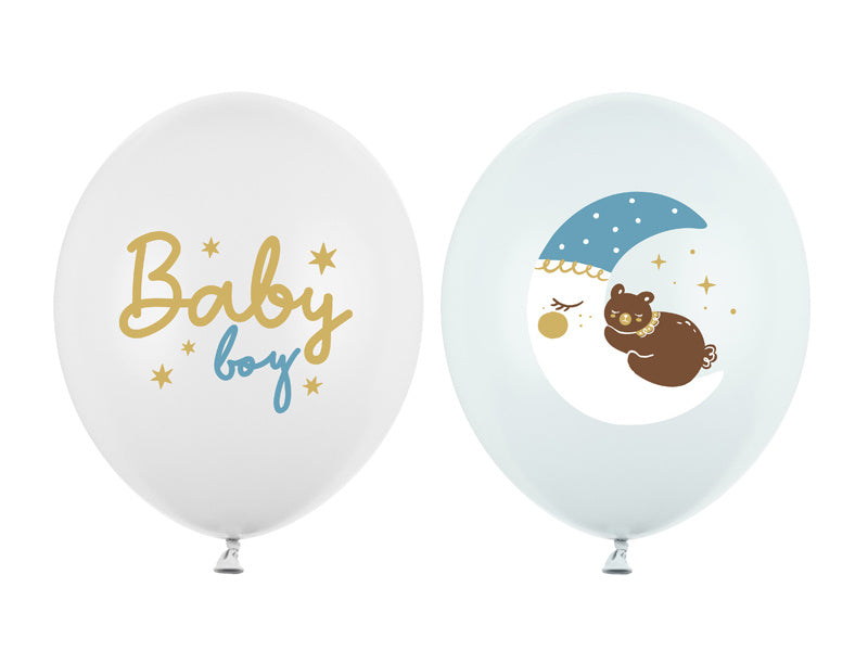 Baby Luftballons Blau 30cm 50Stk