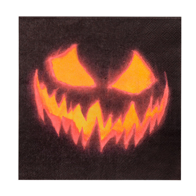 Servietten Kürbis Papier 33cm