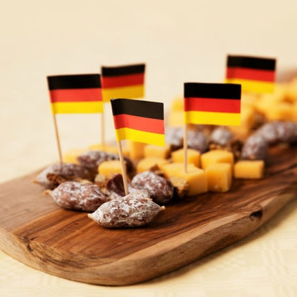 Cocktailspieße Deutschland 8cm 50Stück