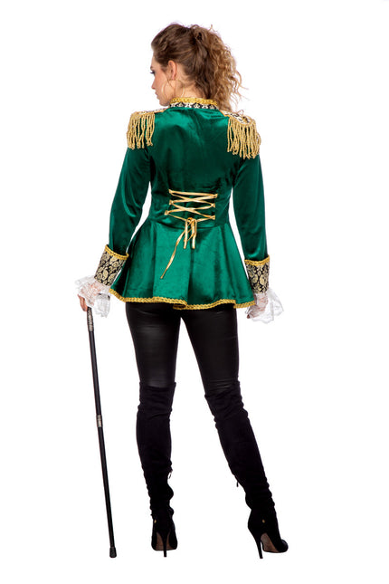 Marquise Jacke Grün Gold Damen