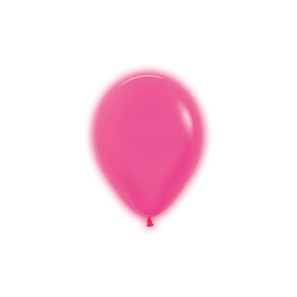 Ballons Neon Fuchsia 12cm 50Stk