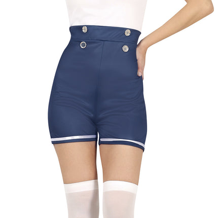 Kostüm Blau Weiß Damen Matrose