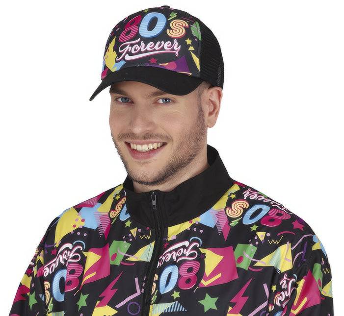 Neon 80S Kappe