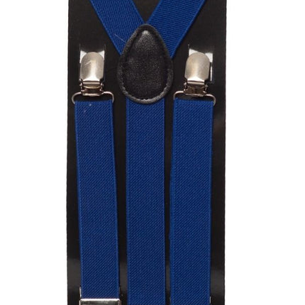 Hosenträger Blau 3cm