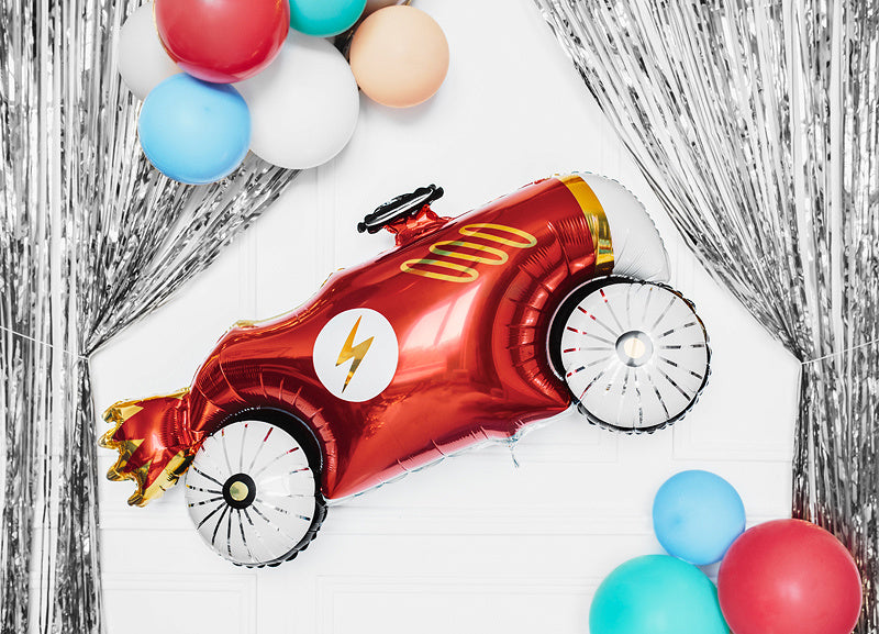 Heliumballon Rennwagen Leer 1,11m
