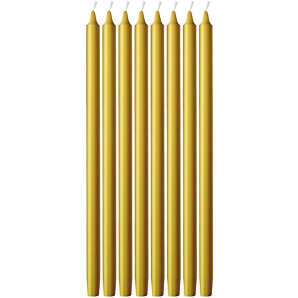 Gold Kerzen 10cm 12Stk