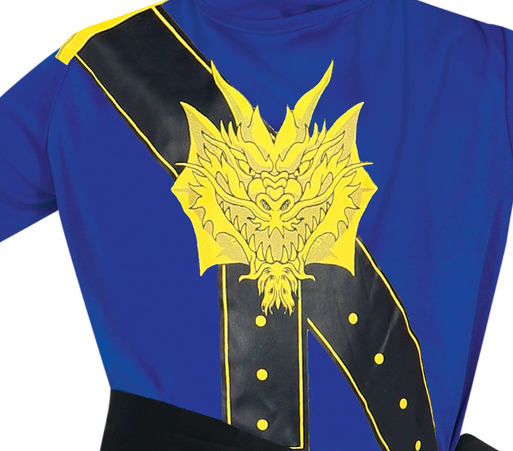 Ninja Kostüm Blauer Junge
