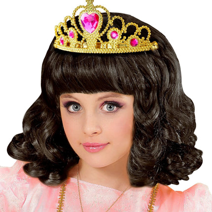 Gold Rosa Tiara