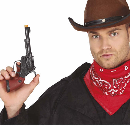 Schwarze Fake Gun 20cm