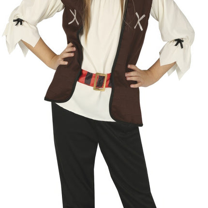 Piratenanzug Braunes Mädchen